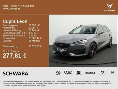 Graphene grau Gebraucht 2022 Cupra Leon VZ Kombi | 29.890 € (Fairer Preis)
