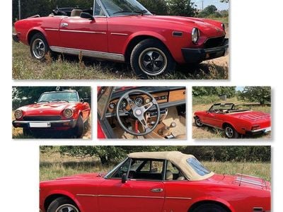 Second-hand Fiat 124 Spider 80 CP (58 kW) 1979 Roșu Cabrio