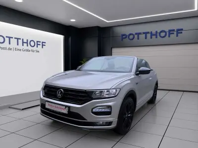 Brugt VW T-Roc Cabriolet R-line 150 HK (110 kW) 2022 Sølv Cabriolet