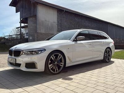 Usata BMW M550 400 CV (294 kW) 2019 Bianco Berlina