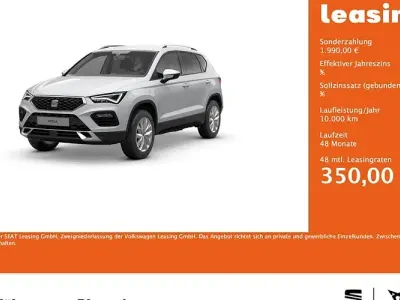 Nowe Seat Ateca 150 KM (110 kW) 2026 Biały SUV