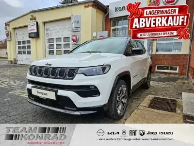 Gebraucht Jeep Compass Summit 131 PS (96 kW) 2024 Weiß SUV