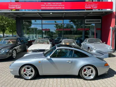Gebraucht Porsche 993 Turbo 451 PS (331 kW) 1996 Polarsilber Cabrio