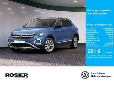Second-hand VW T-Roc Style 110 CP (80 kW) 2024 Albastru SUV