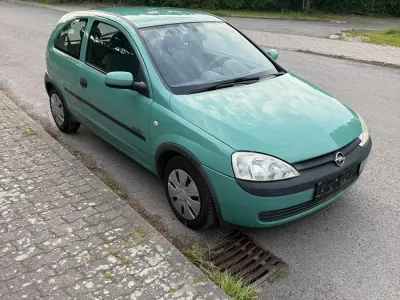 Gebraucht Opel Corsa Comfort 60 PS (44 kW) 2003 Grün Kleinwagen