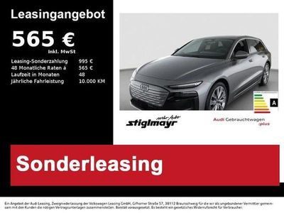 Gebraucht Audi A6 e-tron Performance 269 kW (367 PS) 2025 Taifungrau metallic Kombi