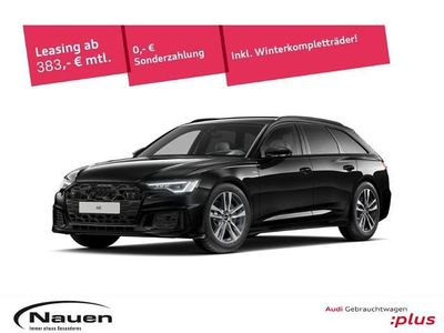 Mythosschwarz metallic Gebraucht 2025 Audi A6 S-Line Kombi | 50.650 € (Guter Preis)