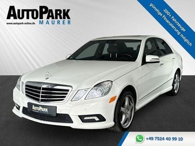 Usata Mercedes E500 AMG 387 CV (284 kW) 2010 Bianco Berlina