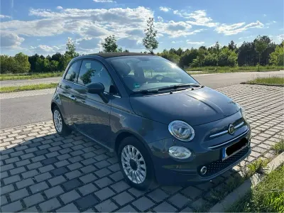 Second-hand Fiat 500C 69 CP (50 kW) 2018 Gri Cabrio