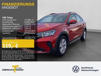 Rot Gebraucht 2023 VW Taigo Life SUV | 17.980 € (Superpreis)