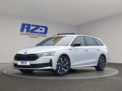 Moonweiss metallic Gebraucht 2025 Skoda Octavia SportLine Kombi | 37.888 € (Teuer)