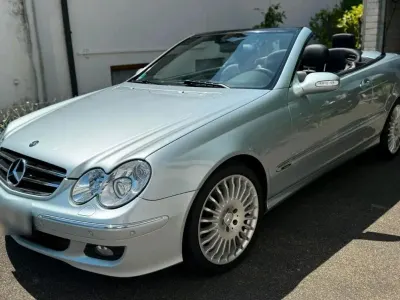 Gebraucht Mercedes CLK200 Avantgarde 184 PS (135 kW) 2007 Silber Cabrio