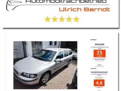 Używany Volvo V70 Comfort 170 KM (125 kW) 2002 Srebrny Kombi