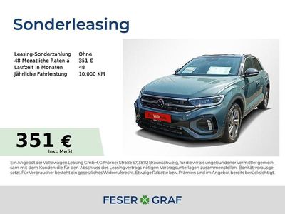 Usata VW T-Roc R-line 150 CV (110 kW) 2022 Blu SUV