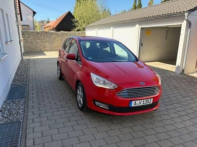 Second-hand Ford C-MAX Titanium 120 CP (88 kW) 2016 Roșu Monovolum