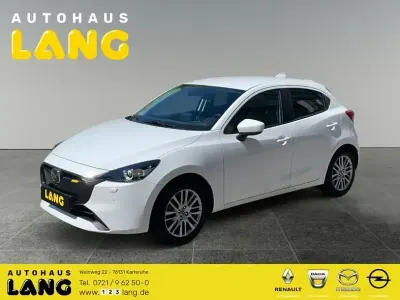 Gebraucht Mazda 2 Exclusive-Line 90 PS (66 kW) 2023 Weiss Kleinwagen