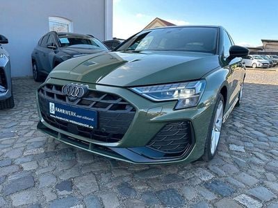 Nowe Audi A3 S-Line 204 KM (150 kW) 2026 Zielony Sedan/Limuzyna
