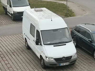 Gebraucht Mercedes Sprinter 130 PS (95 kW) 2001 Weiß Van