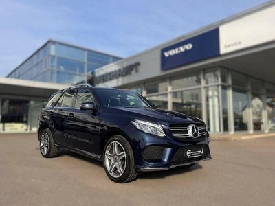 Second-hand Mercedes GLE250 AMG line 204 CP (150 kW) 2017 Albastru SUV