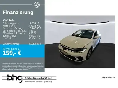 Gebraucht VW Polo R-line 95 PS (69 kW) 2023 Weiß Kleinwagen