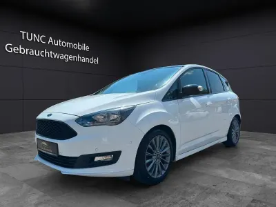 Gebraucht Ford C-MAX Sport 125 PS (91 kW) 2018 Weiß Van / Kleinbus