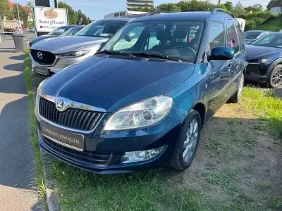 Gebraucht Skoda Roomster Ambition 86 PS (63 kW) 2013 Grün Van / Kleinbus