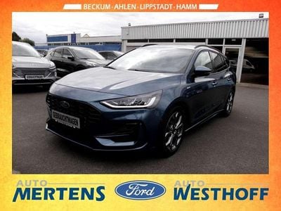 Gebraucht Ford Focus ST-Line X 125 PS (91 kW) 2023 Chromablau metallic Kombi