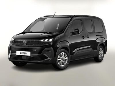 Neu Peugeot Rifter Allure 131 PS (96 kW) 2025 Schwarz metallic Van / Kleinbus