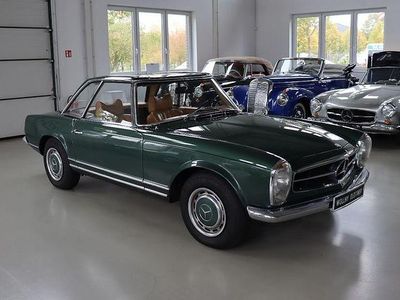 Usata Mercedes SL280 170 CV (125 kW) 1969 Verde Cabrio