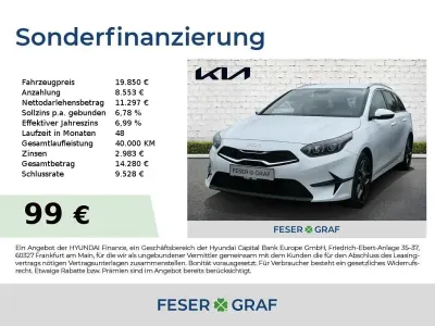 Gebraucht Kia Ceed Sportswagon 136 PS (100 kW) 2024 Weiß Kombi