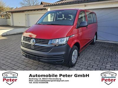 Second-hand VW Caravelle Trendline 110 CP (80 kW) 2020 Roșu Van