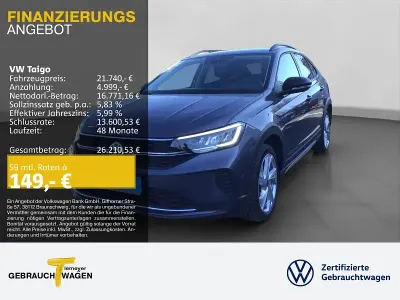 Gebraucht VW Taigo Goal 116 PS (85 kW) 2025 Grau SUV