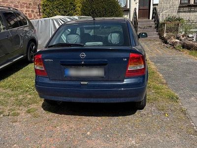 Usata Opel Astra 101 CV (74 kW) 2002 Blu Berlina