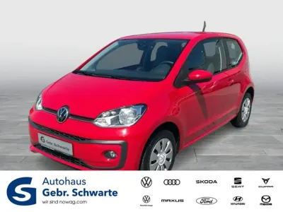 Gebraucht VW up! move up! 65 PS (47 kW) 2023 Rot Kleinwagen