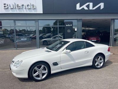 Usata Mercedes SL500 306 CV (225 kW) 2005 Bianco Cabrio