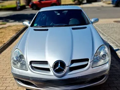 Gebraucht Mercedes SLK200 163 PS (119 kW) 2005 Silber Cabrio