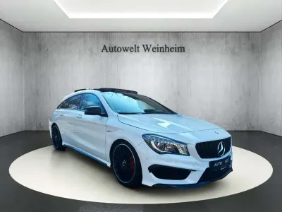 Gebraucht Mercedes CLA45 AMG AMG 360 PS (264 kW) 2015 Calcitweiss  unilack Kombi