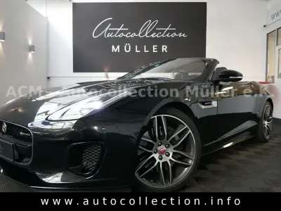 Usata Jaguar F-Type R-Dynamic 301 CV (221 kW) 2019 Nero Cabrio