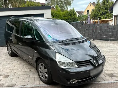 Gebraucht Renault Grand Espace 173 PS (127 kW) 2011 Schwarz Van / Kleinbus