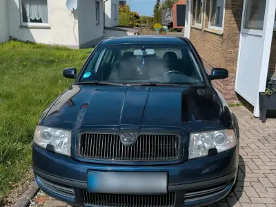Gebraucht Skoda Superb 193 PS (141 kW) 2003 Blau Limousine