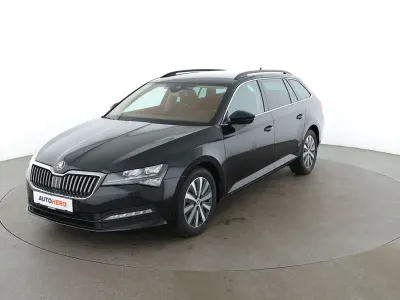 Gebraucht Skoda Superb Ambition 150 PS (110 kW) 2020 Schwarz Kombi