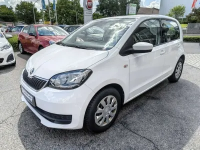 Gebraucht Skoda Citigo Ambition 75 PS (55 kW) 2017 Candyweiss, candyweiss (metallic) Kleinwagen