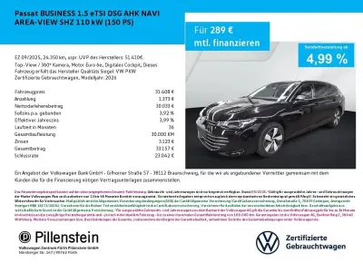 Gebraucht VW Passat Business 150 PS (110 kW) 2025 Schwarz Kombi