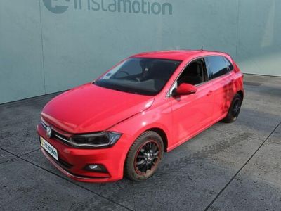Gebraucht VW Polo Highline 95 PS (69 kW) 2019 Rot Limousine