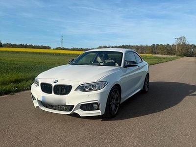 Usata BMW 218 M Sport 143 CV (105 kW) 2014 Bianco Coupé