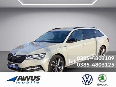 Gebraucht Skoda Superb SportLine 200 PS (147 kW) 2022 Stahlgrau Kombi