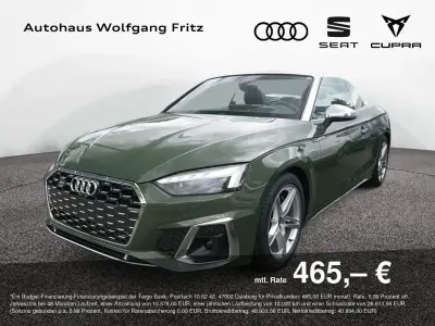 Gebraucht Audi S5 Cabriolet Ambiente 354 PS (260 kW) 2024 Distriktgrün metallic Cabrio