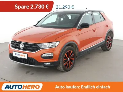 Usata VW T-Roc Style 150 CV (110 kW) 2018 Arancione SUV