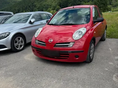 Gebraucht Nissan Micra 80 PS (58 kW) 2005 Rot Kleinwagen