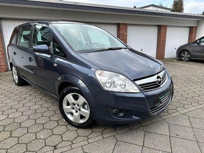 Gebraucht Opel Zafira Edition 116 PS (85 kW) 2009 Blau Van / Kleinbus